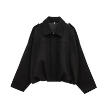 NOIR | SUEDE BOMBERJACKE – Schwarz
