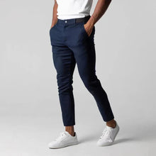 Slim Fit Chinohose | Stretch-Komfort | Vielseitiger Look – Dunkelblau