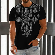 Hensly - Trendiges Tribal Muster Freizeit Oberteil – Farbe 2