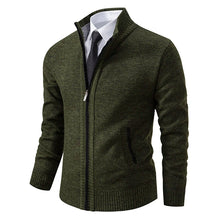 Anton | Eleganter Premium-Cardigan – Grün