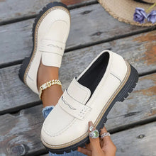 Jasha – Loafer Mit Runder Spitze Und Rutschfester Sohle – Weiß