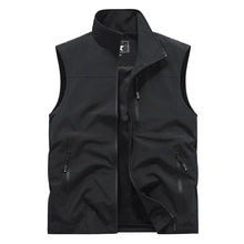 Oliver | Leichte Outdoor-Weste – Schwarz