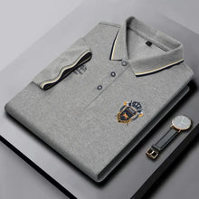 Garen - Soft-Touch-Poloshirt – Grau