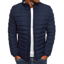 Daniel | Warme Winterliche Jacke – Marineblau