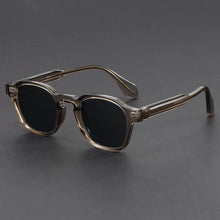 Tara | Vintage-Sonnenbrille mit kräftigem Rahmen – Grau