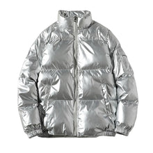 Herren Winter Daunen Jacke | Oberbekleidung – Silber