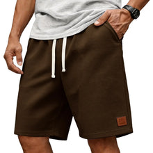 Garenix - Strukturierte Athleisure-Shorts – Kaffee