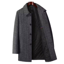 Edwin -| Herren Warme mantel – Grau