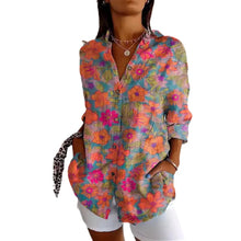 Alice® | Bunt gemusterte Bluse für Damen – Stil 1