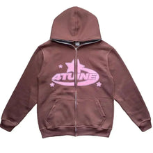 Fabian | Zip-up – Rot