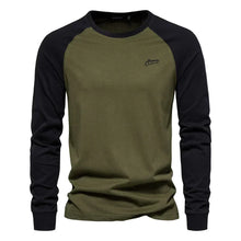 Lambert | Longsleeve mit Raglanärmeln – Grün