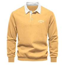 Aron | Golf Polo Pullover – Gelb