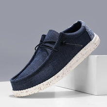 Ethan - Gestanzte Schnürschuhe – Marineblau