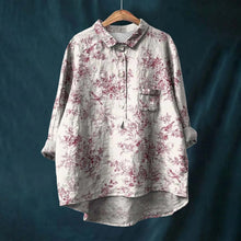 Norlina | Zeitlose Blumenbluse – Rosa