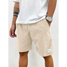 Geo | Bequeme Shorts – Beige