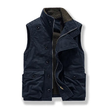 Jackson Fleece Weste – Marine