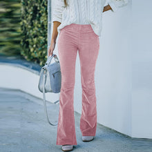 Walker Lange Stretch‑Cordhose – Rosa