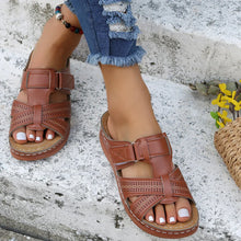 Amelia - Offene Freizeit Sandalen – Hellbraun