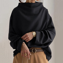 Zandria – Stilvoller Freizeitpullover – Schwarz