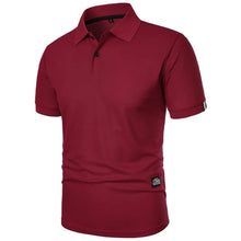 Horatio - Knitterfreies Sommer-Poloshirt – Rot