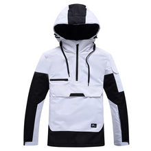 Lara | Damen Winter-Skijacke mit Kapuze und Wärmender Isolierung – Weiß