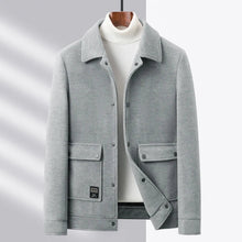 Corlan - Elegante Herbstjacke für Herren – Grau
