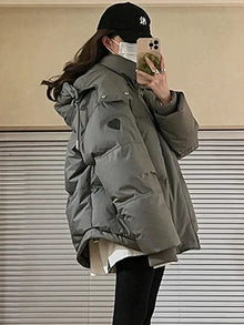Gepo | Gepolsterte Winterjacke – Grau