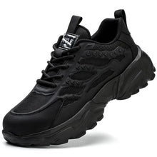 Herren Sicherheitschuhe mit Stahlkappe - Rocco – Schwarz