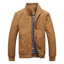 Malaj – Elegante Harrington-Bomberjacke – Khaki