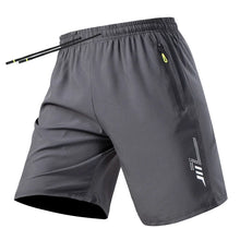 CoreX™-Shorts mit Extremer Elastizität und Sportlichem Design – Grau