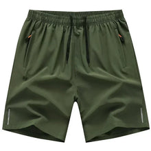 Zorion - Performance-Laufshorts – Armeegrün