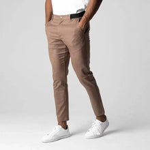 Slim Fit Chinohose | Stretch-Komfort | Vielseitiger Look – Kaffee