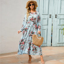 Sara | Bohemian Maxi Dress – Hellblau