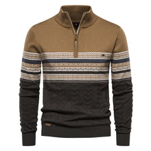 Herrenpullover mit Rundhalsausschnitt - PHILIP – Khaki