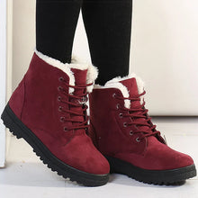 ArctiFlex™ – Orthopädische Winterstiefel Damen mit Warmem Futter – Rot