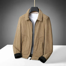 Cordjacke mit Reißverschluss für Männer - Emeric – Khaki