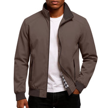 Gezim – Lässige Bomber Jacke – Braun