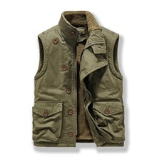 Jackson Fleece Weste – Militär-Grün