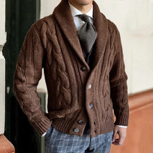 Robert™ | Strick-Cardigan für Herren – Braun