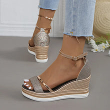 Nora | Konturiertes Fußbett Rutschfest Sandalen – Roségold