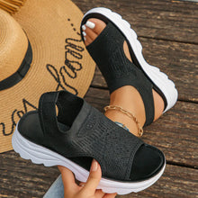 Comfortelle™ Sandalen mit Anatomischer Sohle und Premium-Leichtigkeit – Schwarz