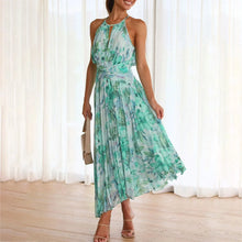 Alesa Damen Maxikleid – Grün