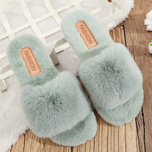 Jenny - Bequeme Flauschige Hausschuhe Damen Homewear – Blau