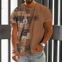 Hensly - Trendiges Tribal Muster Freizeit Oberteil – Farbe 5