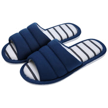 Hausschuhe Damen Offen Indoor | Leicht & Rutschfest – Blau