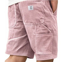 Jesper – Bequeme Cargoshorts – Rosa
