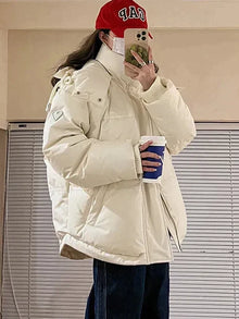 Gepo | Gepolsterte Winterjacke – Weiß