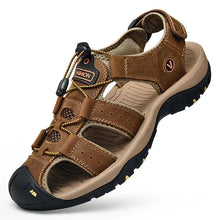 Liam - Geschlossene Trekking Sandalen – Dunkelbraun
