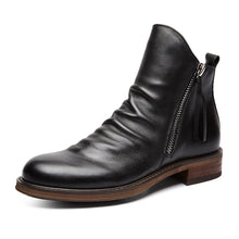 Owens | Vintage Look Stiefeletten – Schwarz