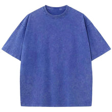Oversized T-Shirt für Damen – Urban, Lässig & Streetstyle-ready – Blau